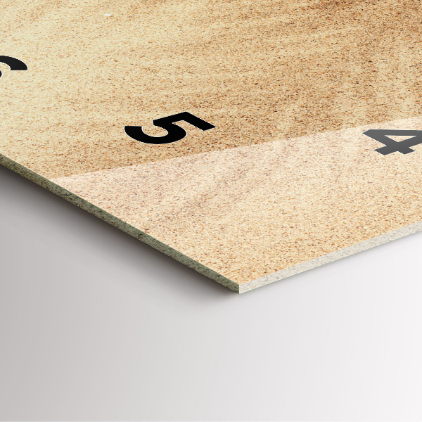 Zegar na ścianę kwadratowy Złota abstrakcja