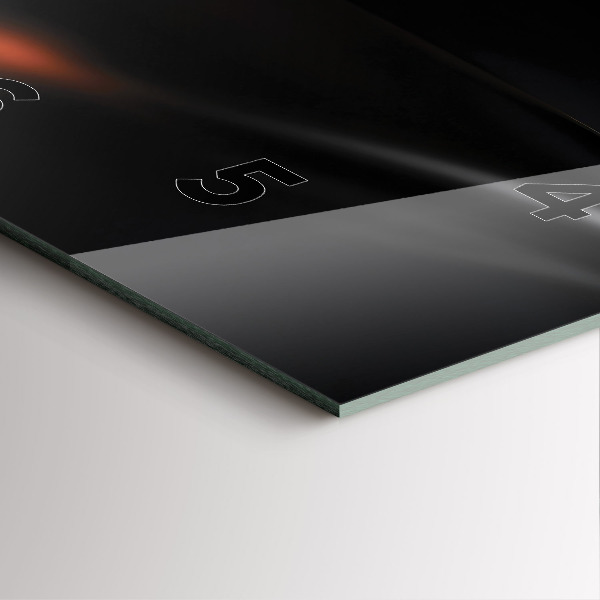 Zegar ścienny kwadratowy Abstrakcja