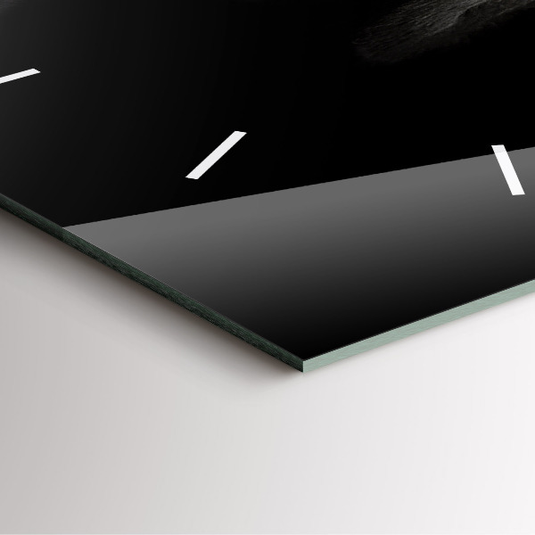 Kwadratowy zegar Pies i kot szkocki