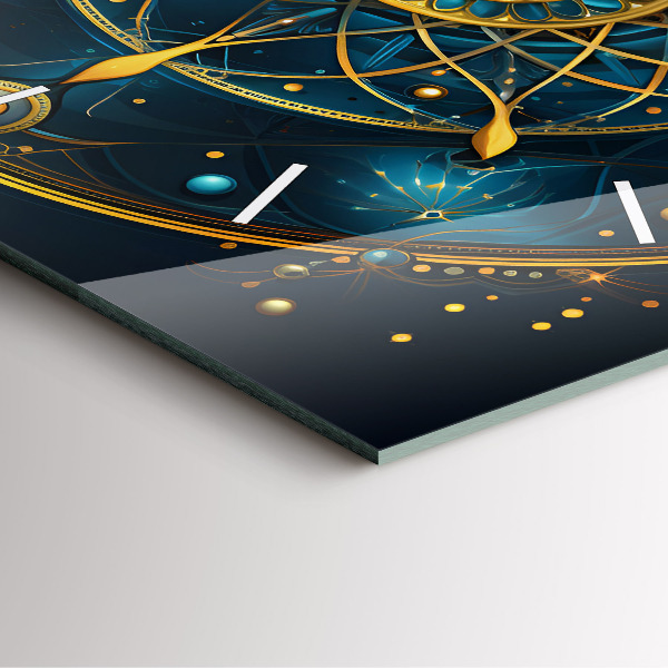 Zegar ścienny kwadratowy Zegar horoskopowy