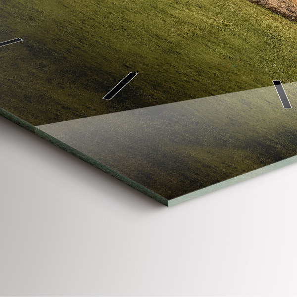 Zegar ścienny kwadratowy Stonehenge Nimbostratus