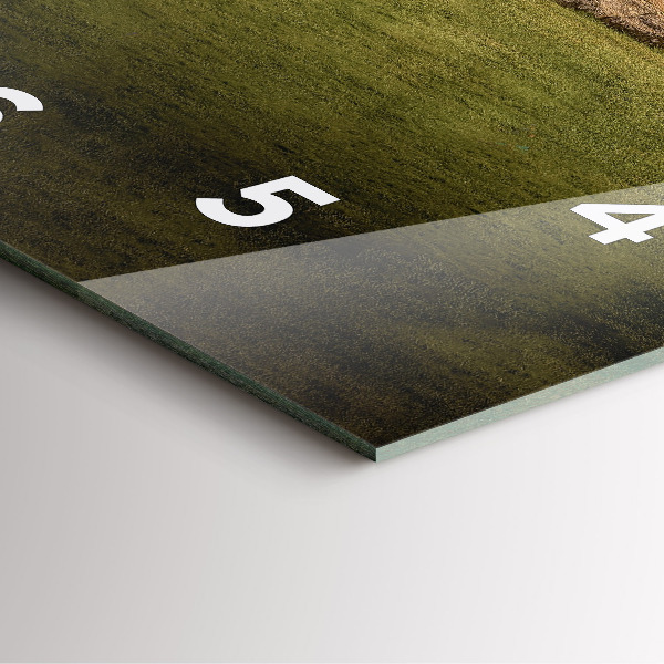 Zegar ścienny kwadratowy Stonehenge Nimbostratus