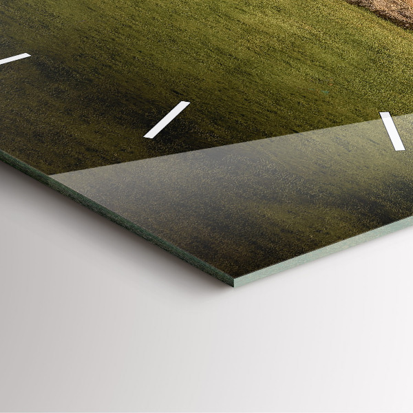 Zegar ścienny kwadratowy Stonehenge Nimbostratus