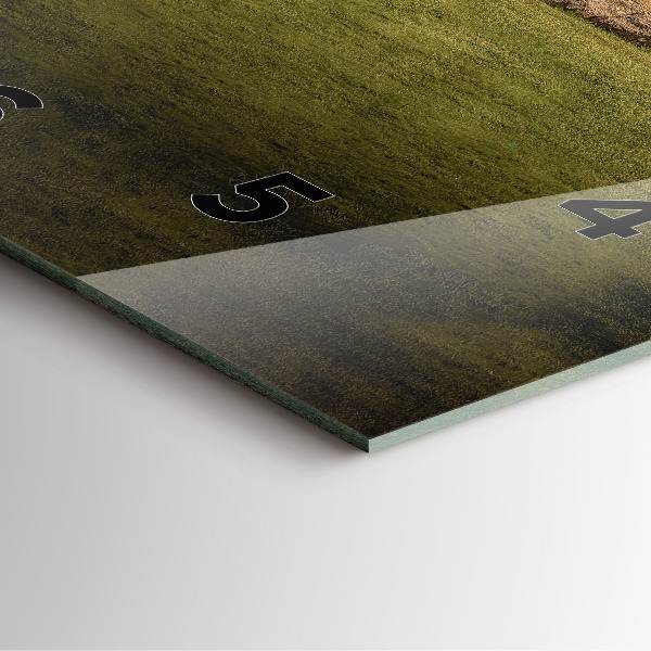 Zegar ścienny kwadratowy Stonehenge Nimbostratus