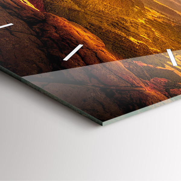 Zegar ścienny kwadratowy Wielki Kanion Arizona