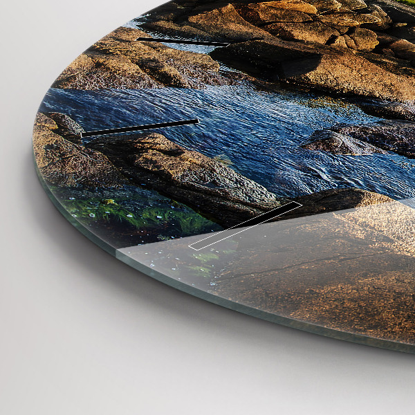 Zegar ścienny okrągły Latarnia morska Annisquam