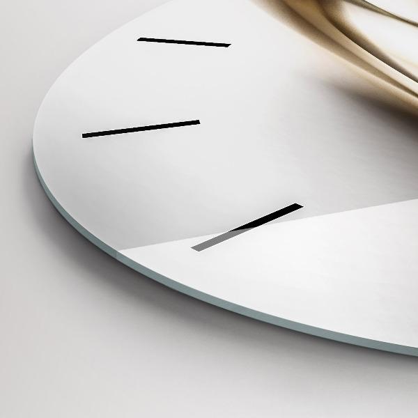 Zegar ścienny okrągły Linie abstrakcyjne