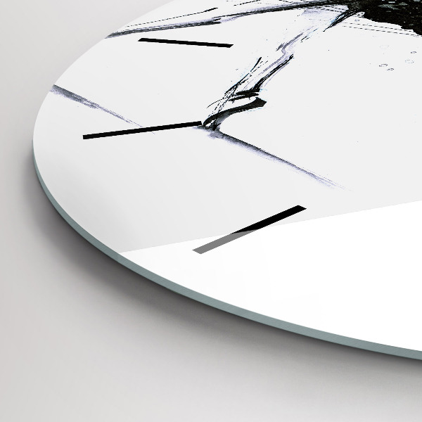 Zegar ścienny okrągły Kobieta tańcząca balet