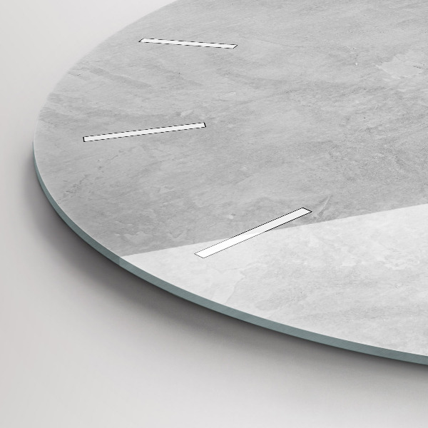 Zegar okrągły z nadrukiem Kamienna ściana