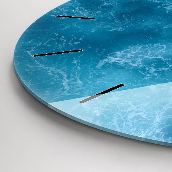 Zegar ścienny okrągły Morze woda