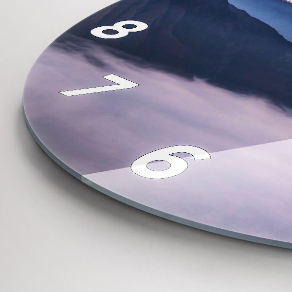 Zegar ścienny okrągły Piękny Krajobraz