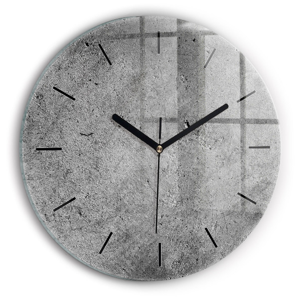 Zegar okrągły Industrialna ściana