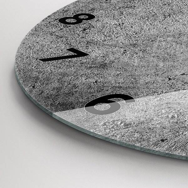 Zegar okrągły Industrialna ściana