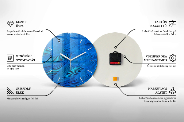 Zegar okrągły Butelka wina