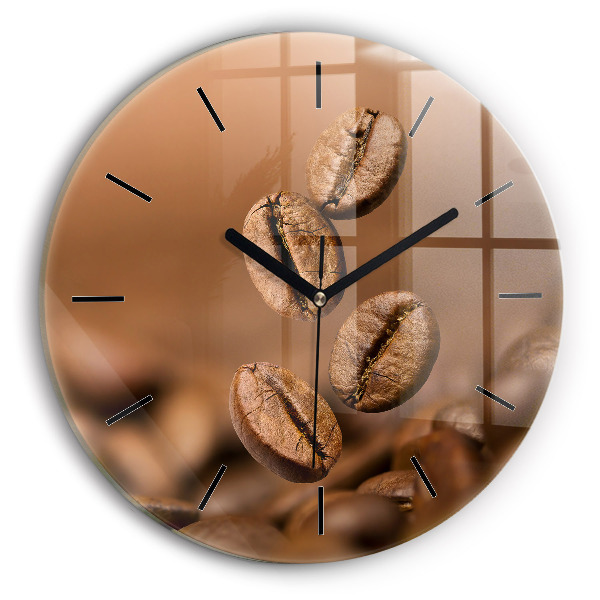 Zegar okrągły z nadrukiem Abstrakcyjne barwy