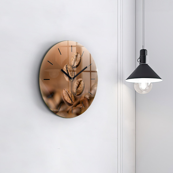 Zegar okrągły z nadrukiem Abstrakcyjne barwy