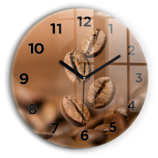 Zegar okrągły z nadrukiem Abstrakcyjne barwy