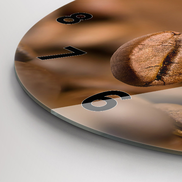 Zegar okrągły z nadrukiem Abstrakcyjne barwy