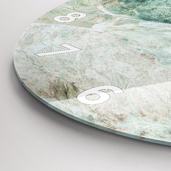 Zegar ścienny okrągły Marmur Kamień Tekstura