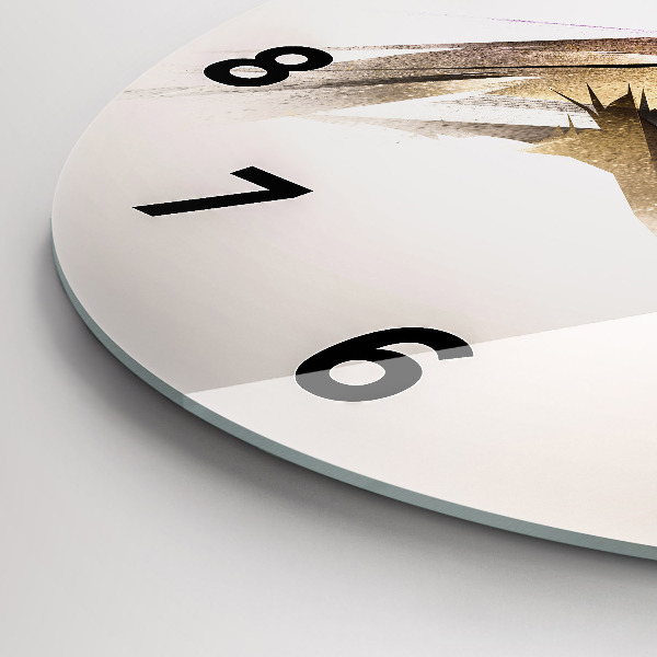 Zegar ścienny okrągły Ptak Drapieżnik