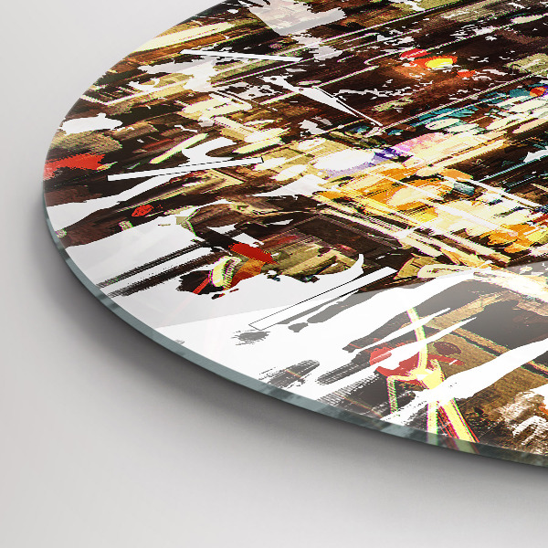 Zegar ścienny okrągły Nowy Jork Miasto