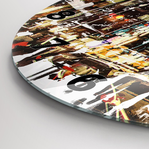 Zegar ścienny okrągły Nowy Jork Miasto