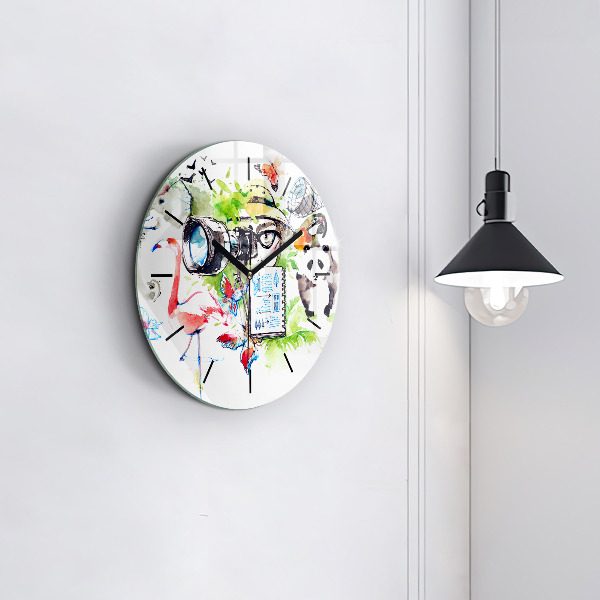 Zegar ścienny okrągły Zoolog