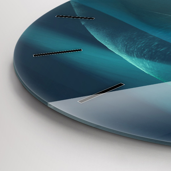 Zegar ścienny okrągły Wizerunek lecącego orła