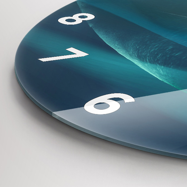 Zegar ścienny okrągły Wizerunek lecącego orła