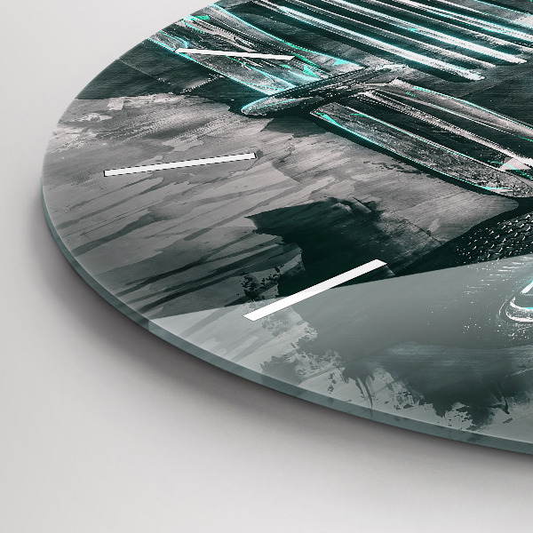 Zegar ścienny okrągły Samochód Old-School