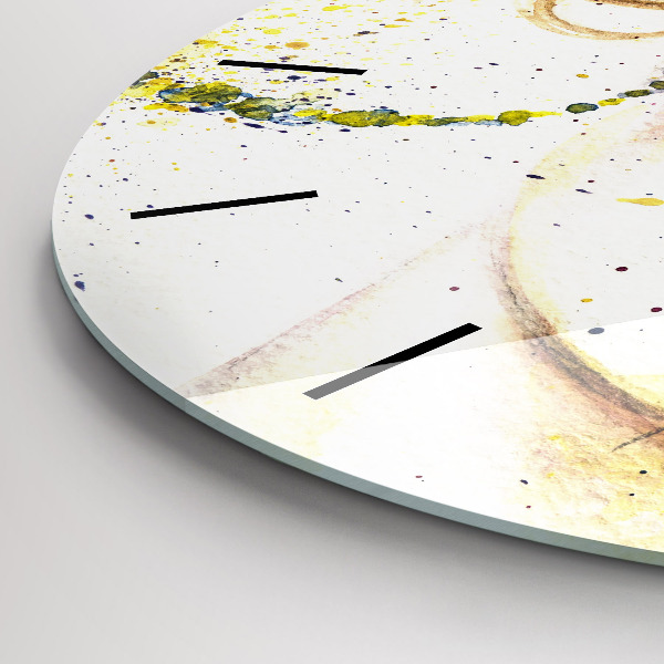 Zegar ścienny okrągły Portret tajemniczej kobiety