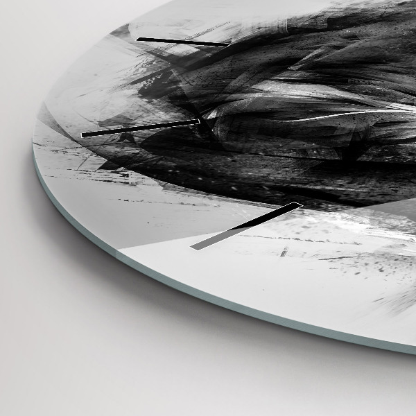 Zegar ścienny okrągły Malowany lew