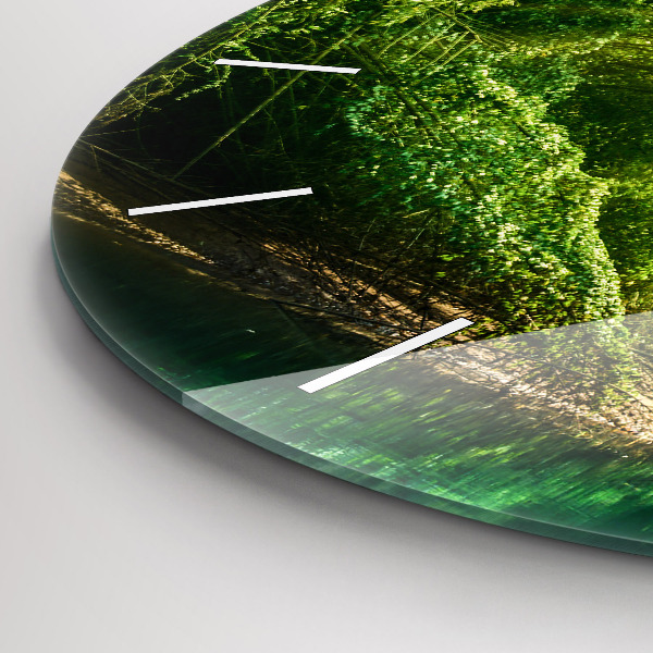 Zegar ścienny okrągły Spokojna natura