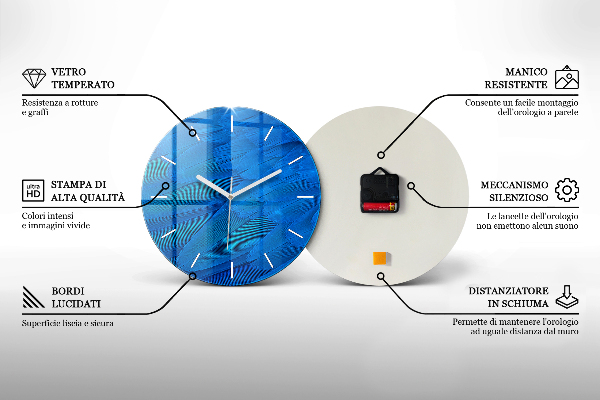 Zegar ścienny okrągły Czas – Mechanizm