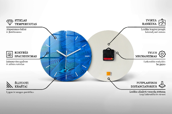 Zegar ścienny okrągły Czas – Mechanizm