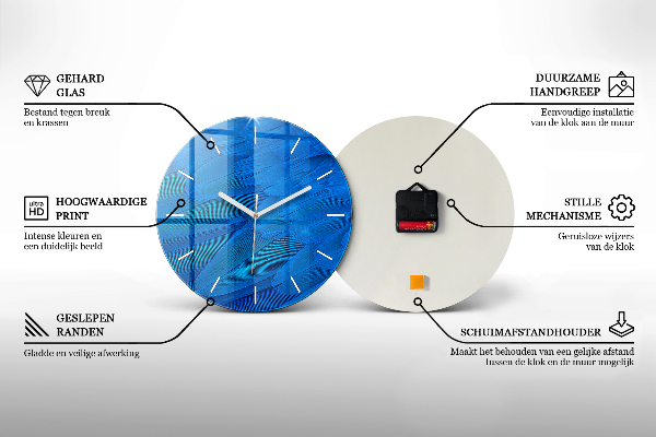 Zegar ścienny okrągły Czas – Mechanizm