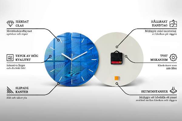 Zegar ścienny okrągły Czas – Mechanizm