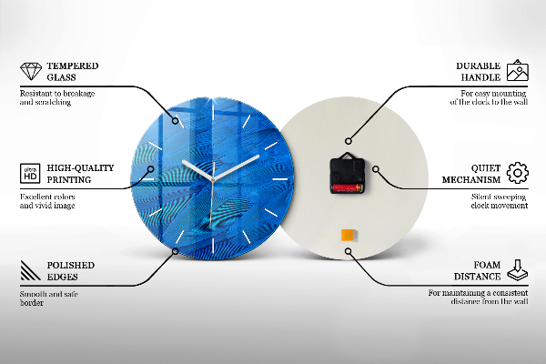 Zegar ścienny okrągły Czas – Mechanizm