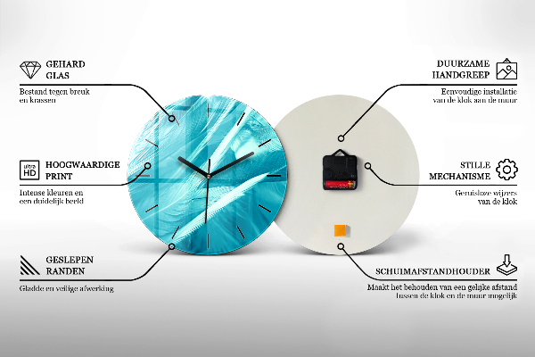 Zegar ścienny okrągły Czas – Mechanizm