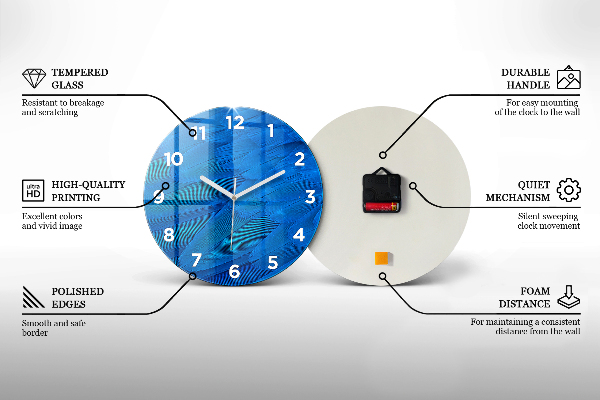 Zegar ścienny okrągły Czas – Mechanizm