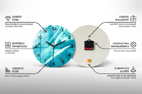 Zegar ścienny okrągły Czas – Mechanizm