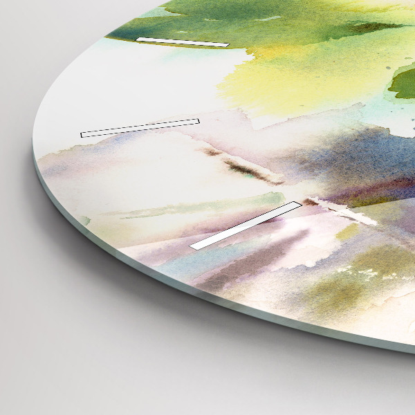 Zegar ścienny okrągły Wizualizacja Natury