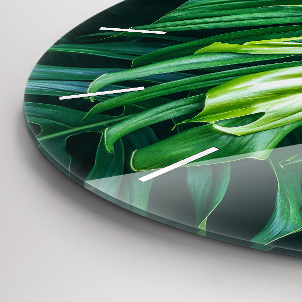 Zegar ścienny okrągły Tropikalna Strona Natury