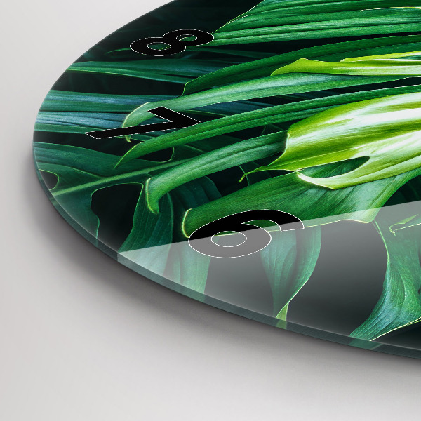 Zegar ścienny okrągły Tropikalna Strona Natury