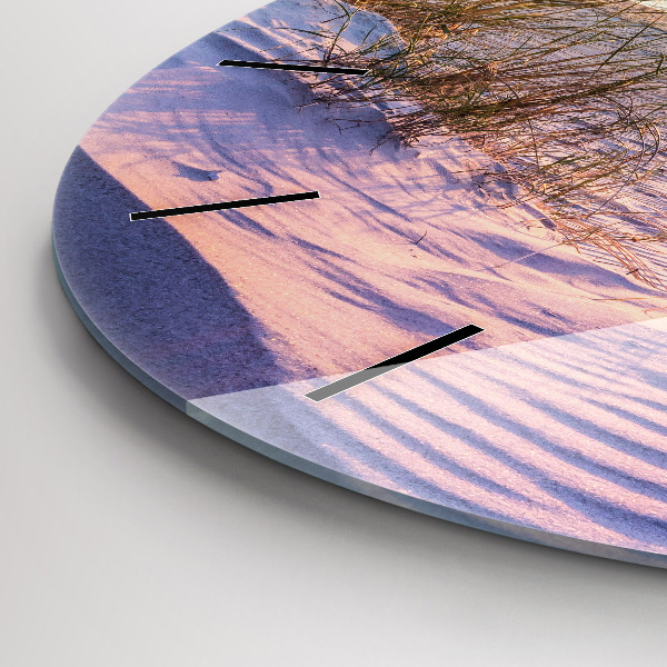 Zegar ścienny okrągły Polskie Morze Słoneczne