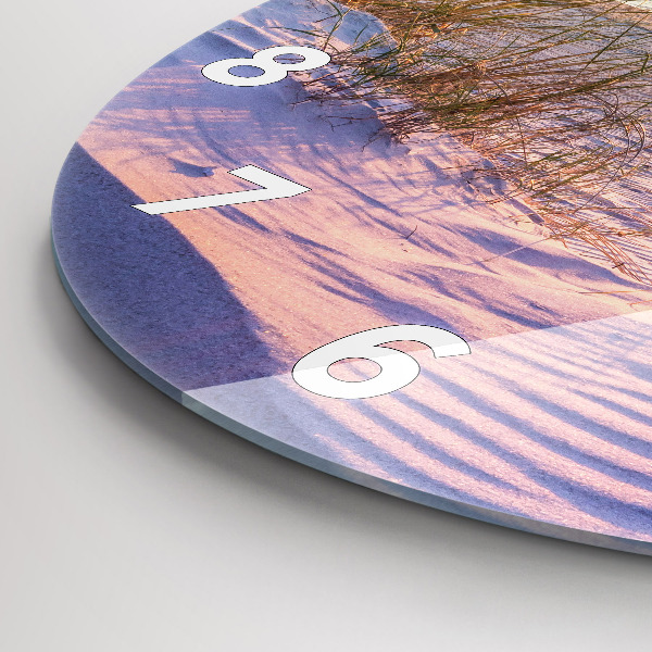 Zegar ścienny okrągły Polskie Morze Słoneczne