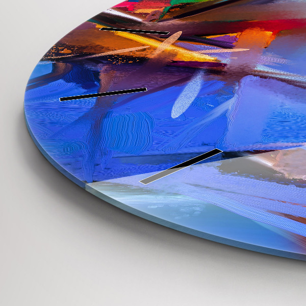 Zegar ścienny okrągły Pejzaż morski