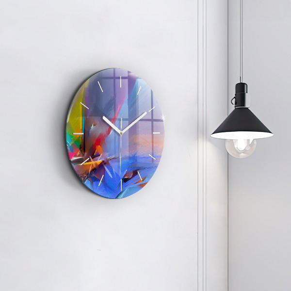 Zegar ścienny okrągły Pejzaż morski