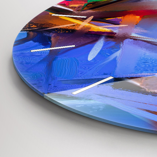 Zegar ścienny okrągły Pejzaż morski