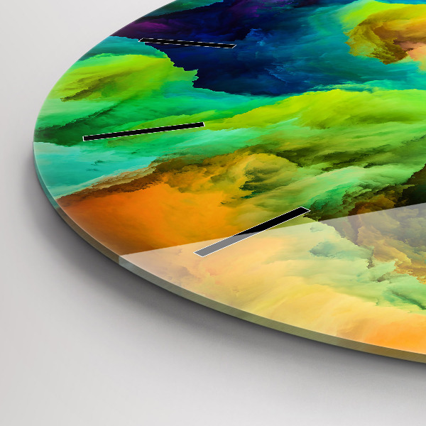 Zegar okrągły Fraktalna Tekstura